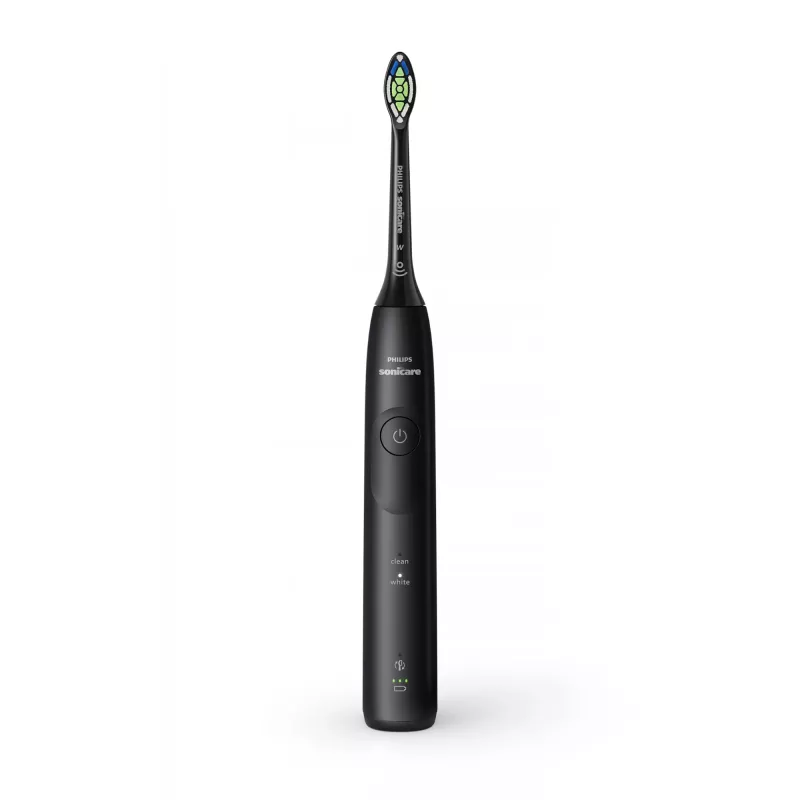 Sonic toothbrush Philips 5500 HX7111/01 — 62 000 jud./min, 2 režimai, slėgio jutiklis, įkraunamas, juodas