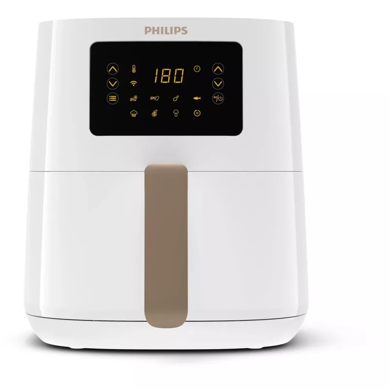 Philips 5000 serijos HD9255/30 gruzdintuvė Viena 4,1 l atskirai stovinti 1400 W karšto oro gruzdintuvė Auksinė, balta