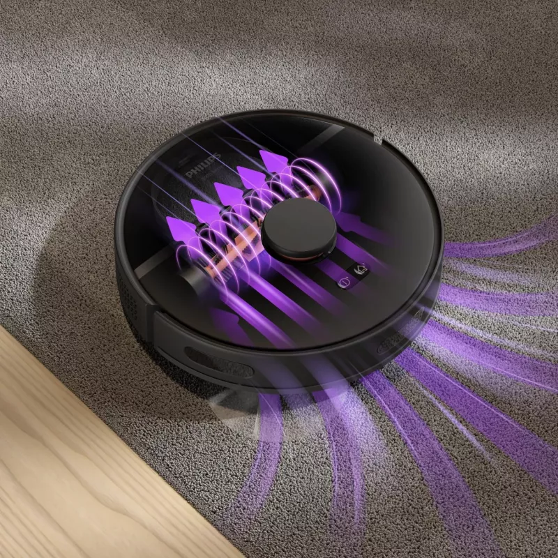 Philips 3000 Series HomeRun Aqua XU3000/01 Robotinis dulkių siurblys su šluostymo funkcija