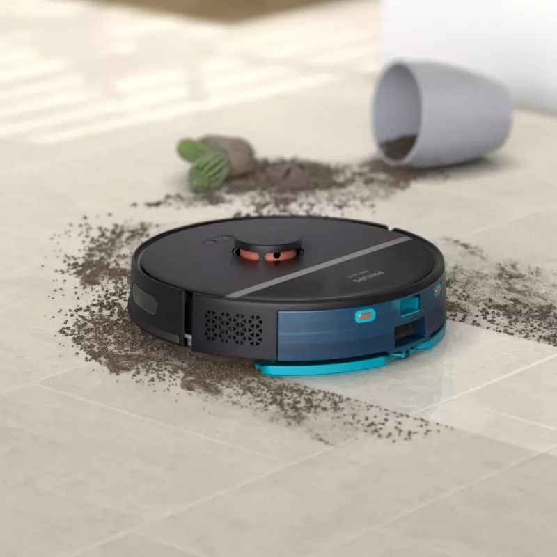 Philips 3000 Series HomeRun Aqua XU3000/01 Robotinis dulkių siurblys su šluostymo funkcija