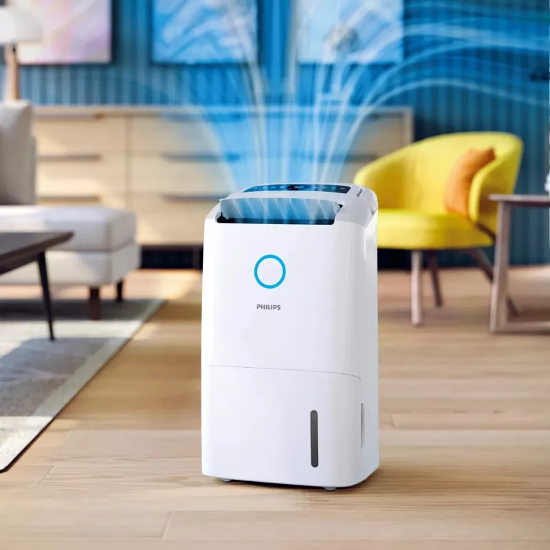 Philips 5000 serijos DE5305/11 oro sausintuvas 4 l 54 dB Baltas