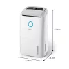 Philips 5000 serijos DE5305/11 oro sausintuvas 4 l 54 dB Baltas