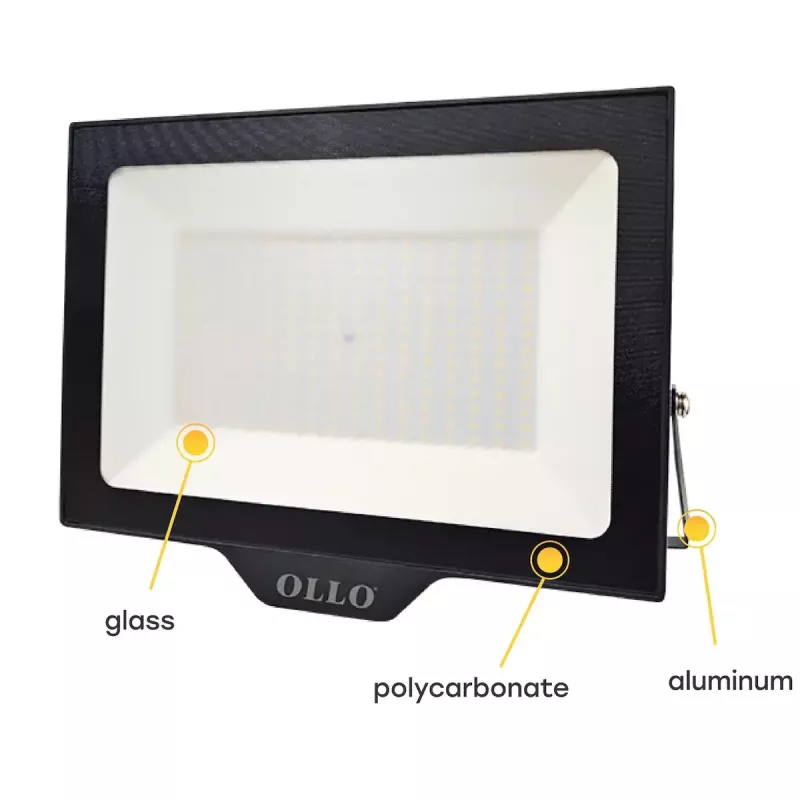 LED sienos/fasado šviestuvas OLLO VS121C-10W-40K — 10 W, 1000 lm, 4000 K