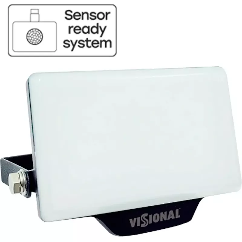 LED sieninis šviestuvas VISIONAL VS122-10W-40K — 10 W, 1100 lm, 4000 K išorės/fasadų apšvietimui