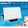 LED sieninis šviestuvas VISIONAL VS122-10W-40K — 10 W, 1100 lm, 4000 K išorės/fasadų apšvietimui