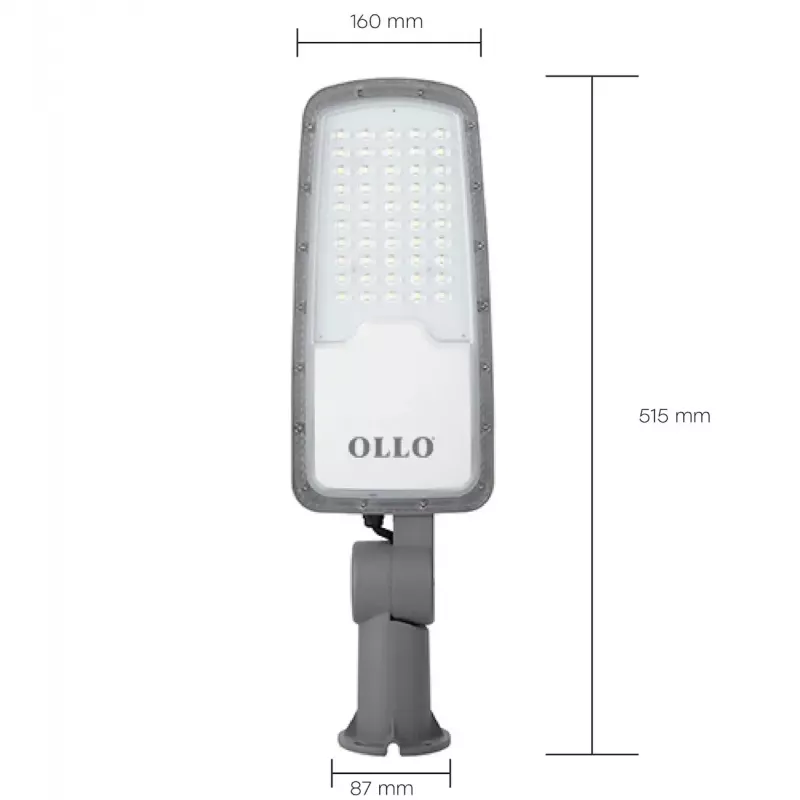 LED lemputė OLLO VS702 — galios sąnaudos 60 W, šviesos srautas 8400 lm