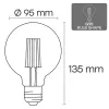 LED lemputė VISIONAL VS-B-15 12W 1200 lm 3000K