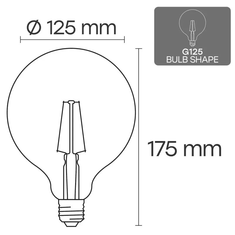 LED lemputė VISIONAL VS-B-14 12 W 1320 lm