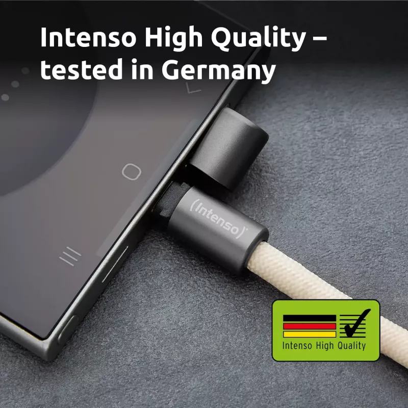 USB laidas Intenso Handykette 1,65 m USB-C smėlio spalvos