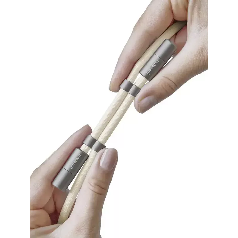 USB laidas Intenso Handykette 1,65 m USB-C smėlio spalvos