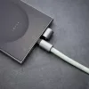 Intenso USB-C įkrovimo dirželis, telefono kaklo kabelis, 60 W greitas įkrovimas, reguliuojamas ilgis, 1,65 m, nailonas, žalias
