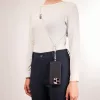 Intenso USB-C įkrovimo dirželis, telefono kaklo kabelis, 60 W greitas įkrovimas, reguliuojamas ilgis, 1,65 m, nailonas, žalias