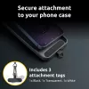 Intenso USB-C įkrovimo laikiklis, telefono kaklo dirželis, laidas, 60 W greitasis įkrovimas, reguliuojamo ilgio, 1,65 m, nailonas, neoninė rožinė