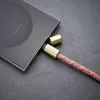 Intenso USB-C įkrovimo dirželio telefono kaklo laidas 60W greitas įkrovimas reguliuojamas ilgis 1,65 m nailonas įvairiaspalvis