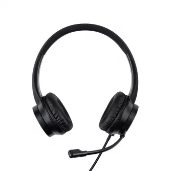Lindy USB-C Office laisvų rankų įranga, laidinė, 20-20000 Hz, 1.95 m, juoda
