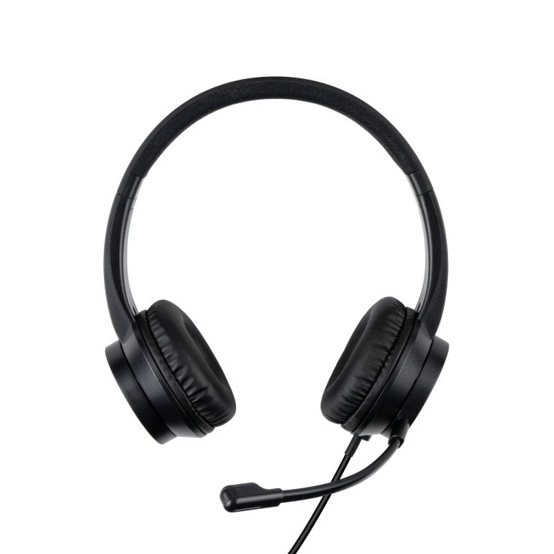 Lindy USB-C Office laisvų rankų įranga, laidinė, 20-20000 Hz, 1.95 m, juoda