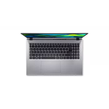 Nešiojamasis kompiuteris Acer Aspire Go 15 AG15-32P-373M — Intel Core 3 N355, 15.6 col. FHD, 16 GB DDR5, 512 GB SSD, Windows 11 Home, Sidabrinis