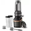 Virtuvinis blenderis Philips Flip&Juice™ HR3770/10 juodas varis