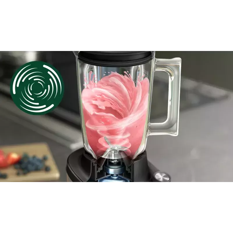 Virtuvinis blenderis Philips Flip&Juice™ HR3770/10 juodas varis