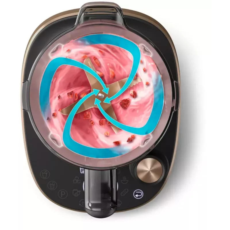 Virtuvinis blenderis Philips Flip&Juice™ HR3770/10 juodas varis