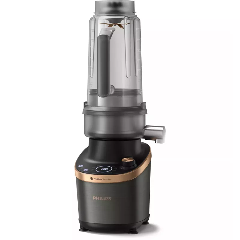 Virtuvinis blenderis Philips Flip&Juice™ HR3770/10 juodas varis