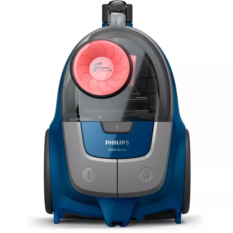 Cilindrinis dulkių siurblys Philips 2000 series XB2123/09 — 850 W, 1,3 L cikloninis, kilimams ir kietoms grindims
