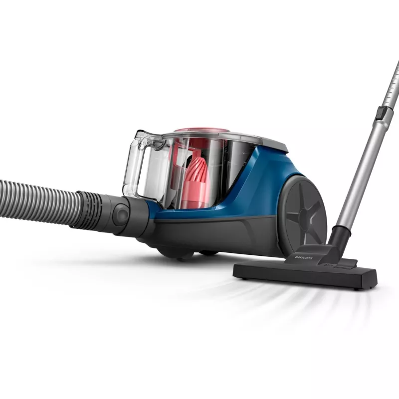 Cilindrinis dulkių siurblys Philips 2000 series XB2123/09 — 850 W, 1,3 L cikloninis, kilimams ir kietoms grindims