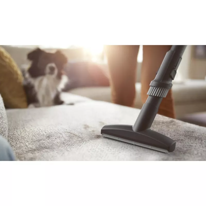 Cilindrinis dulkių siurblys Philips 8000 serija XD8142/12 — 900 W, 4 L maišas, HEPA, 12 m veikimo spindulys