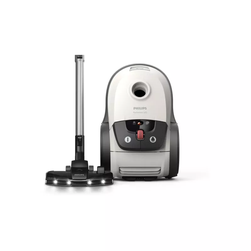 Cilindrinis dulkių siurblys Philips 8000 serija XD8142/12 — 900 W, 4 L maišas, HEPA, 12 m veikimo spindulys