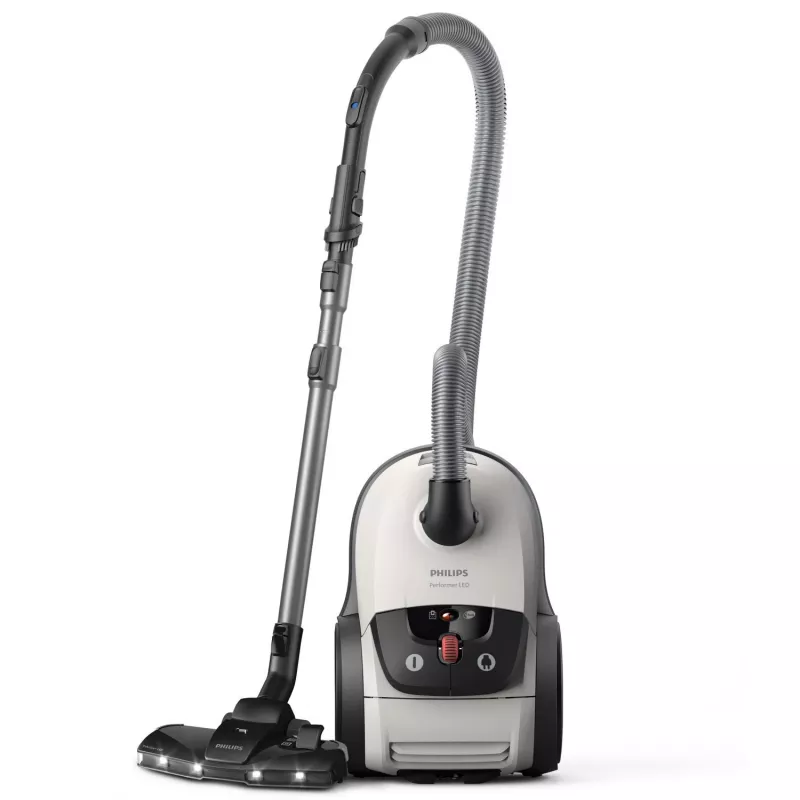 Cilindrinis dulkių siurblys Philips 8000 serija XD8142/12 — 900 W, 4 L maišas, HEPA, 12 m veikimo spindulys