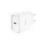 TRUST Maxo 45 W USB-C GaN įkroviklis, 45 W, USB-C išvestis, maks. 20 V, 2 m laidas, baltas