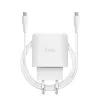 TRUST Maxo 45 W USB-C GaN įkroviklis, 45 W, USB-C išvestis, maks. 20 V, 2 m laidas, baltas