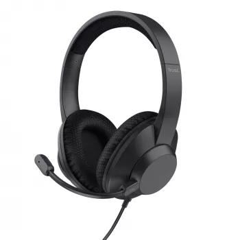Trust Ayda Max Headset Wired Head-band Calls/Music USB Type-C / USB Type-A Juoda