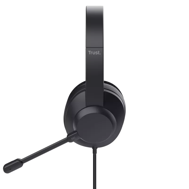 Trust Ayda Max Headset Wired Head-band Calls/Music USB Type-C / USB Type-A Juoda