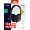 Trust Ayda Max Headset Wired Head-band Calls/Music USB Type-C / USB Type-A Juoda