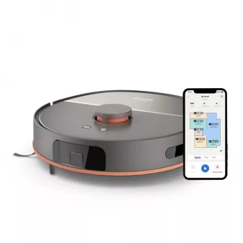 Robot dulkių siurblys Philips XU5000/10 — 0,26 L dulkių maišelis, Li‑Jon 4800 mAh, 200 min veikimo laikas