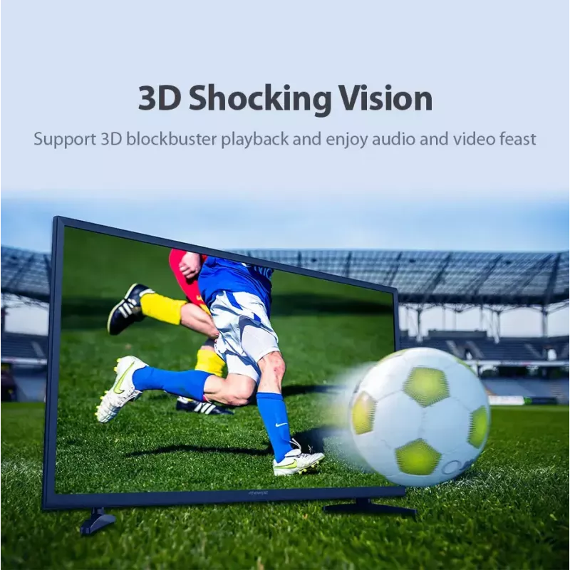 HDMI skirstytuvas Vention 1 į 4 išėjimai 4K@30Hz auksinis aliuminio lydinys