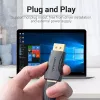 DisplayPort prie HDMI adapteris Vention HBOB0, DisplayPort kištukas prie HDMI lizdo, juodas, paauksuoti kontaktai