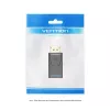 DisplayPort į HDMI adapteris Vention HBKB0 — DP kištukas į HDMI lizdą, juodas, paauksuotais kontaktais