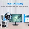 Vention HDMI lizdas į DVI kištuką adapteris juodas 1920x1080 60Hz