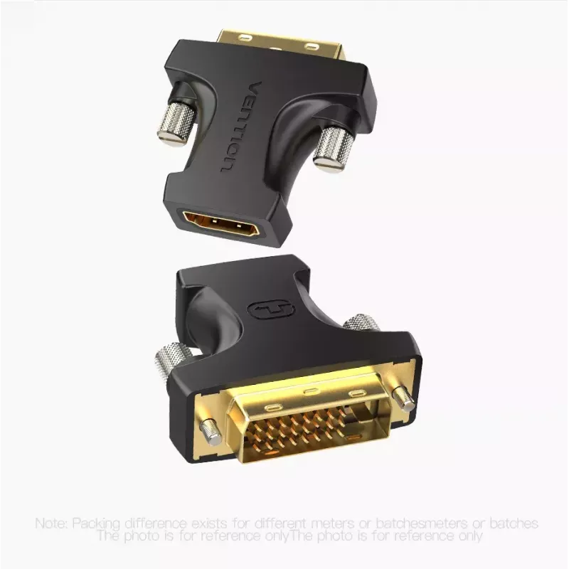 Vention HDMI lizdas į DVI kištuką adapteris juodas 1920x1080 60Hz