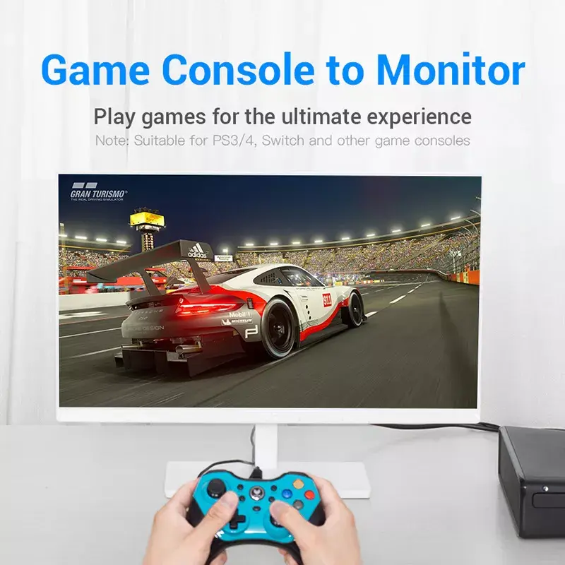 Vention HDMI lizdas į DVI kištuką adapteris juodas 1920x1080 60Hz