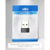 USB adapteris Vention CDWB0 USB 2.0 USB-A (vyriškas) į USB-C (moteriškas) juodas PVC