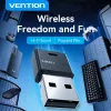 USB Bluetooth tinklo adapteris Vention NAHB0 — belaidis USB pagrindinis įrenginys, Bluetooth sąsaja, juodas