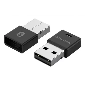 USB Bluetooth tinklo adapteris Vention NAHB0 — belaidis USB pagrindinis įrenginys, Bluetooth sąsaja, juodas