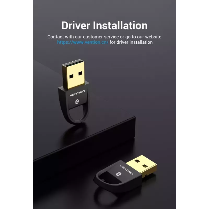USB Bluetooth 5.0 adapteris Vention CDSW0 laidinis ryšys
