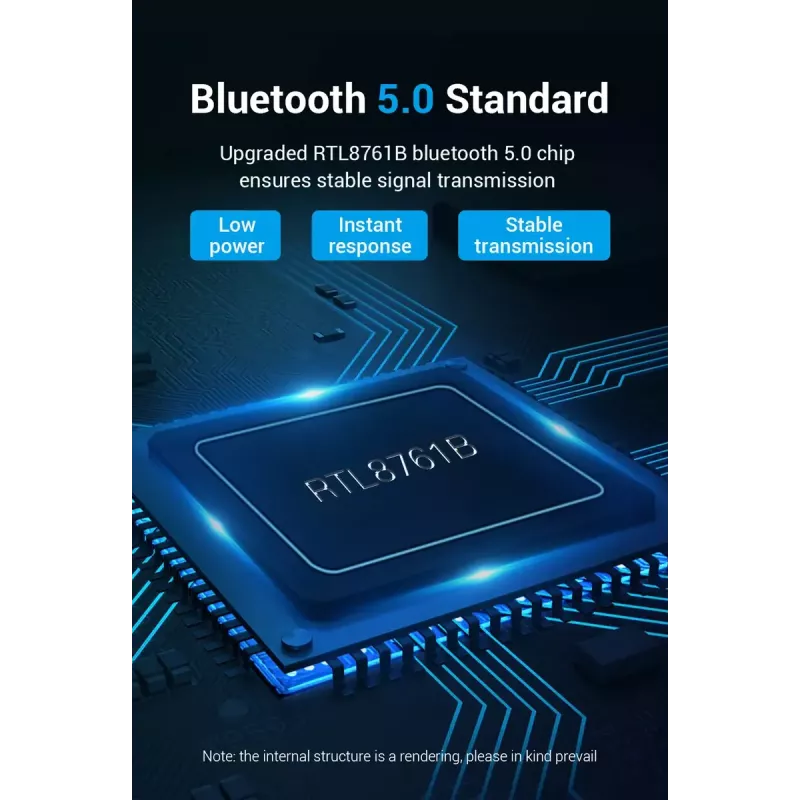 USB Bluetooth 5.0 adapteris Vention CDSW0 laidinis ryšys