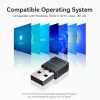 Vention USB Wi-Fi dviejų juostų adapteris 2.4G/5G juodas belaidis USB 433 Mbit/s