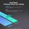 Vention USB Wi-Fi dviejų juostų adapteris 2.4G/5G juodas belaidis USB 433 Mbit/s