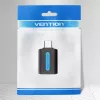 Vention USB-C į USB 3.0 OTG adapteris CDUB0 — USB-C kištukas į USB-A lizdą, juodas PVC, nikeliuotas
